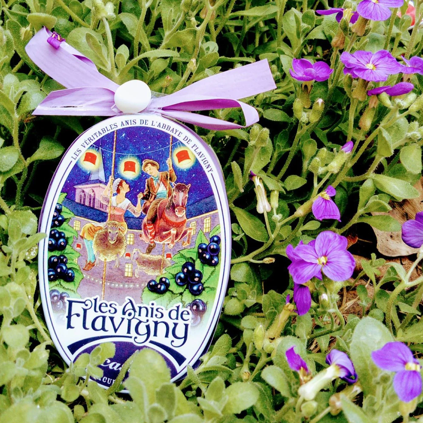 Anis de Flavigny Blackcurrant Pastilles - Image 3