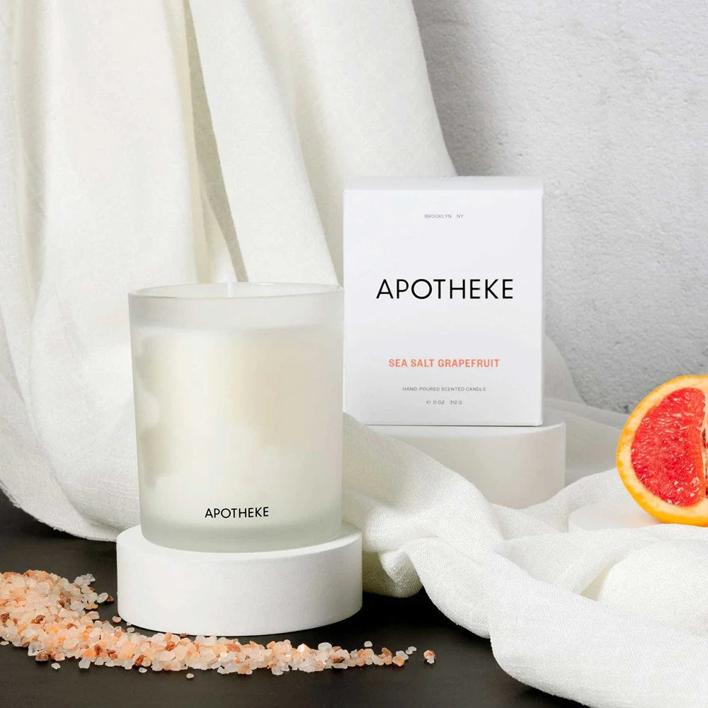 APOTHEKE Sea Salt Grapefruit Classic Candle - Image 3