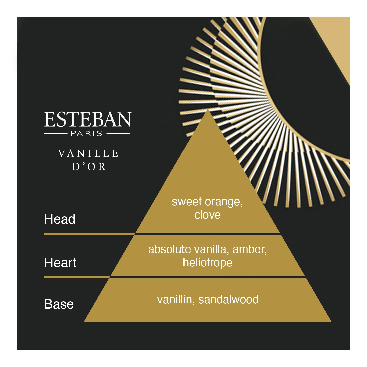 Esteban Vanille d'Or Bamboo Incense - Image 3