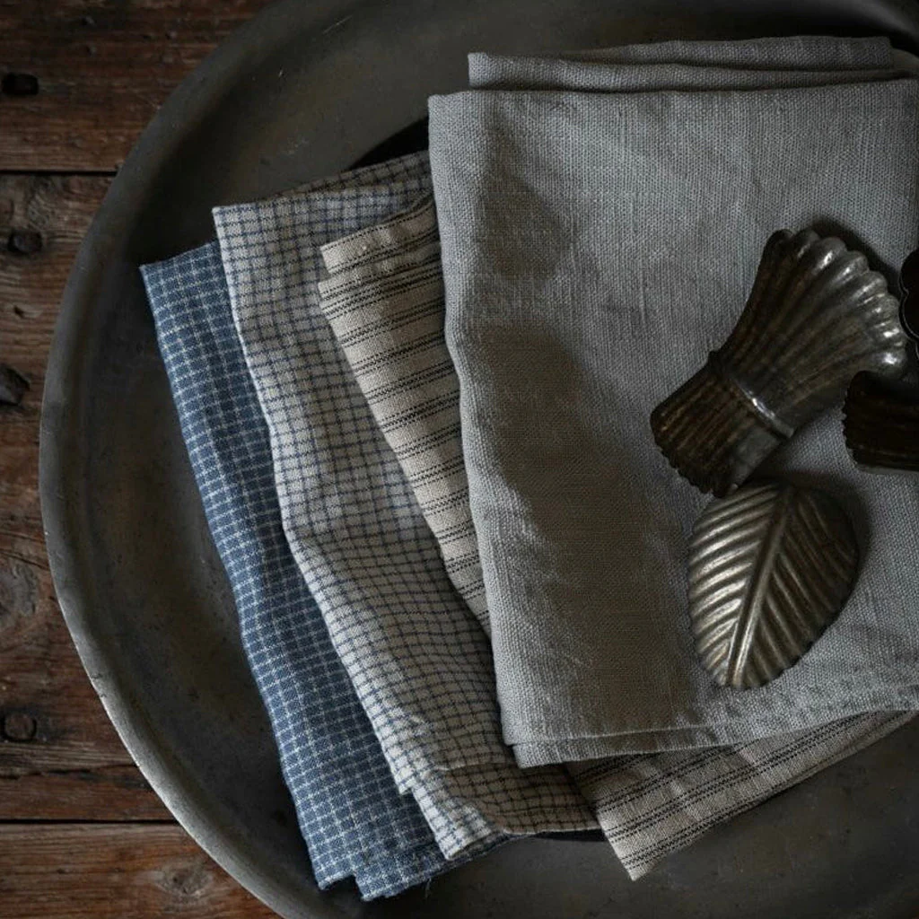 Fog Linen Work Linen Tea Towel: Liam - Image 2
