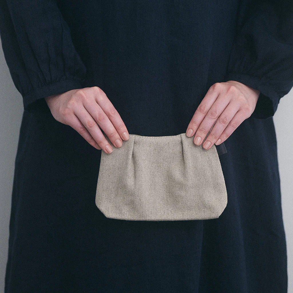 Fog Linen Work Seg Pouch (S): Natural - Image 4