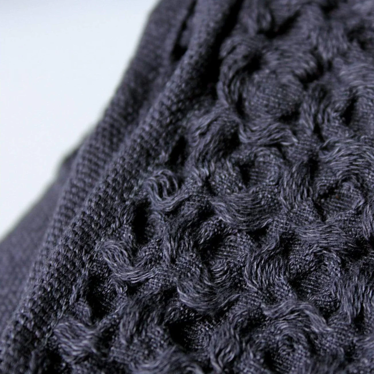 Kontex Brera Waffle Face Cloth - Navy - Image 3