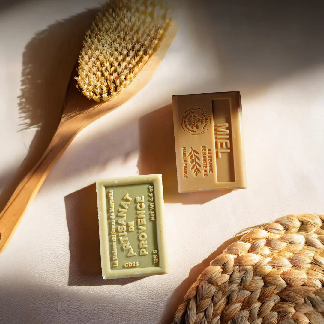 La Maison du Savon de Marseille Shea Butter Soap 125g - Huile d'Olive / Olive Oil - Image 3