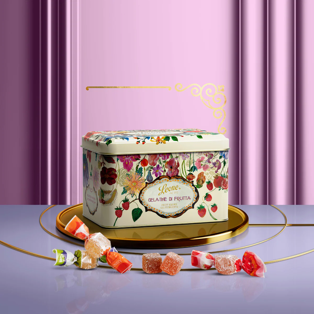 Leone 1857 Nathalie Lété Cubifrutta in Gift Tin - Image 2