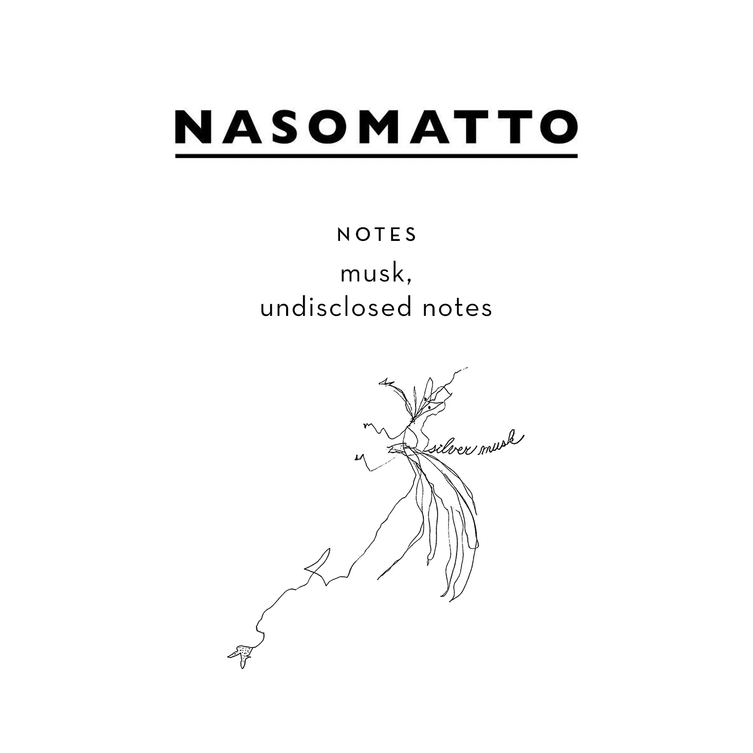 Sample Vial - Nasomatto Silver Musk Parfum Extrait - Image 3