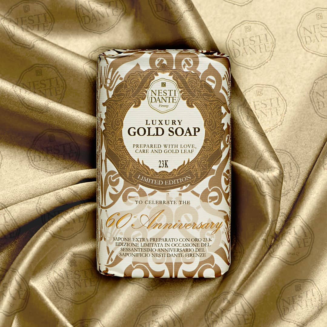 Nesti Dante Luxury Gold Leaf Soap - Image 3
