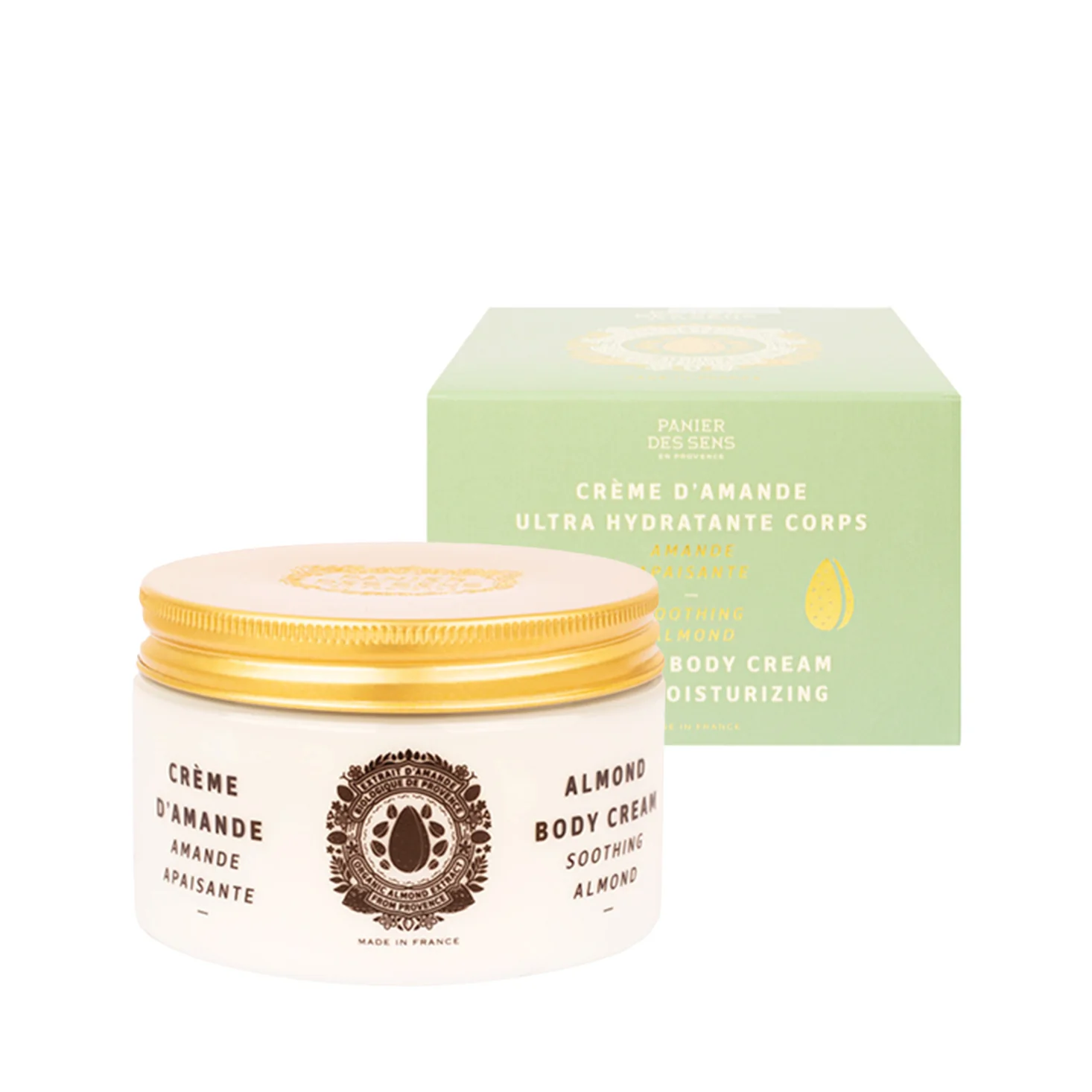 Panier des Sens Almond Body Cream Ultra Moisture - Image 4