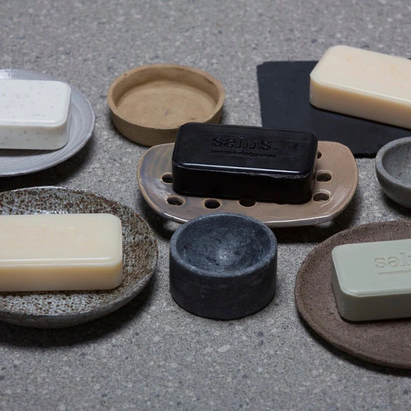 Salus Black Clay Soap - Image 3