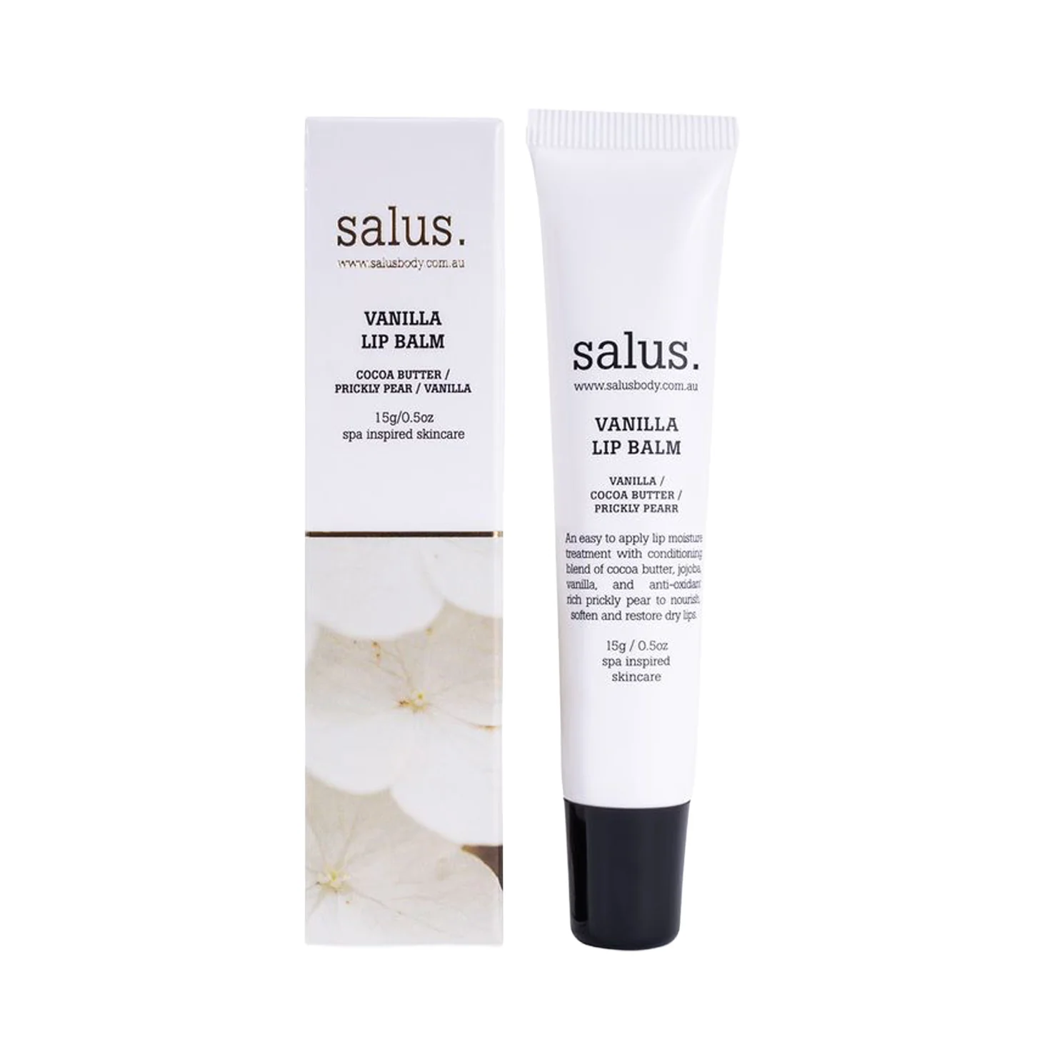 Salus Vanilla Lip Balm in Tube