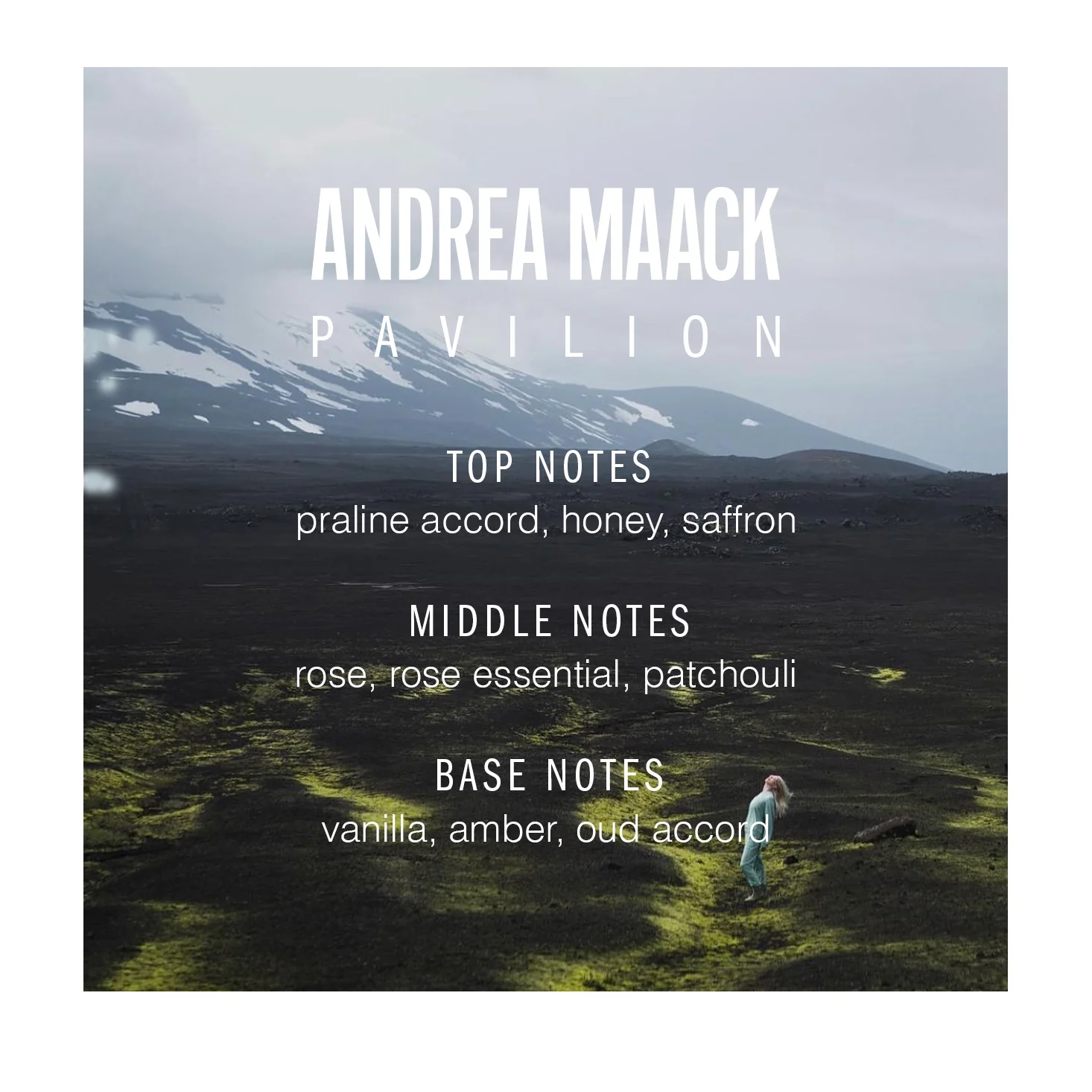 Sample Vial - Andrea Maack Pavilion Extrait