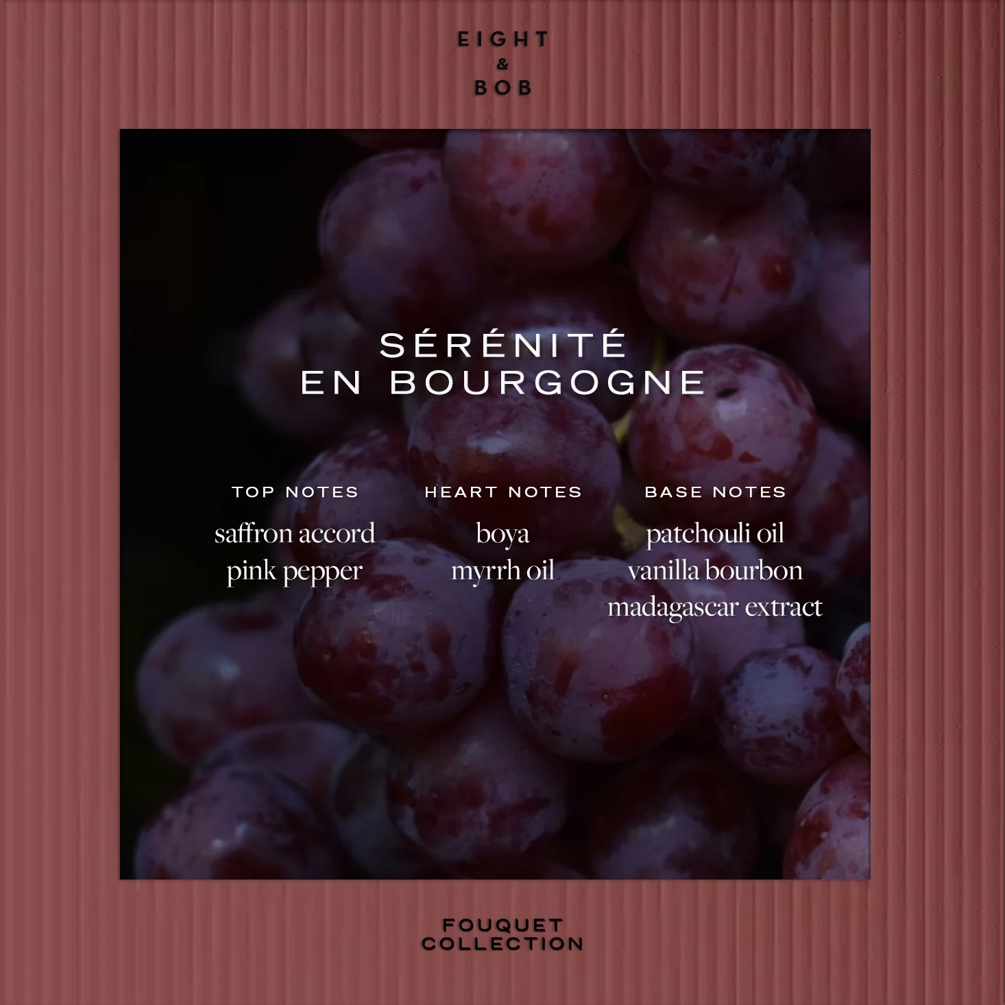 Sample Vial - Eight & Bob Sérénité en Bourgogne Eau De Parfum