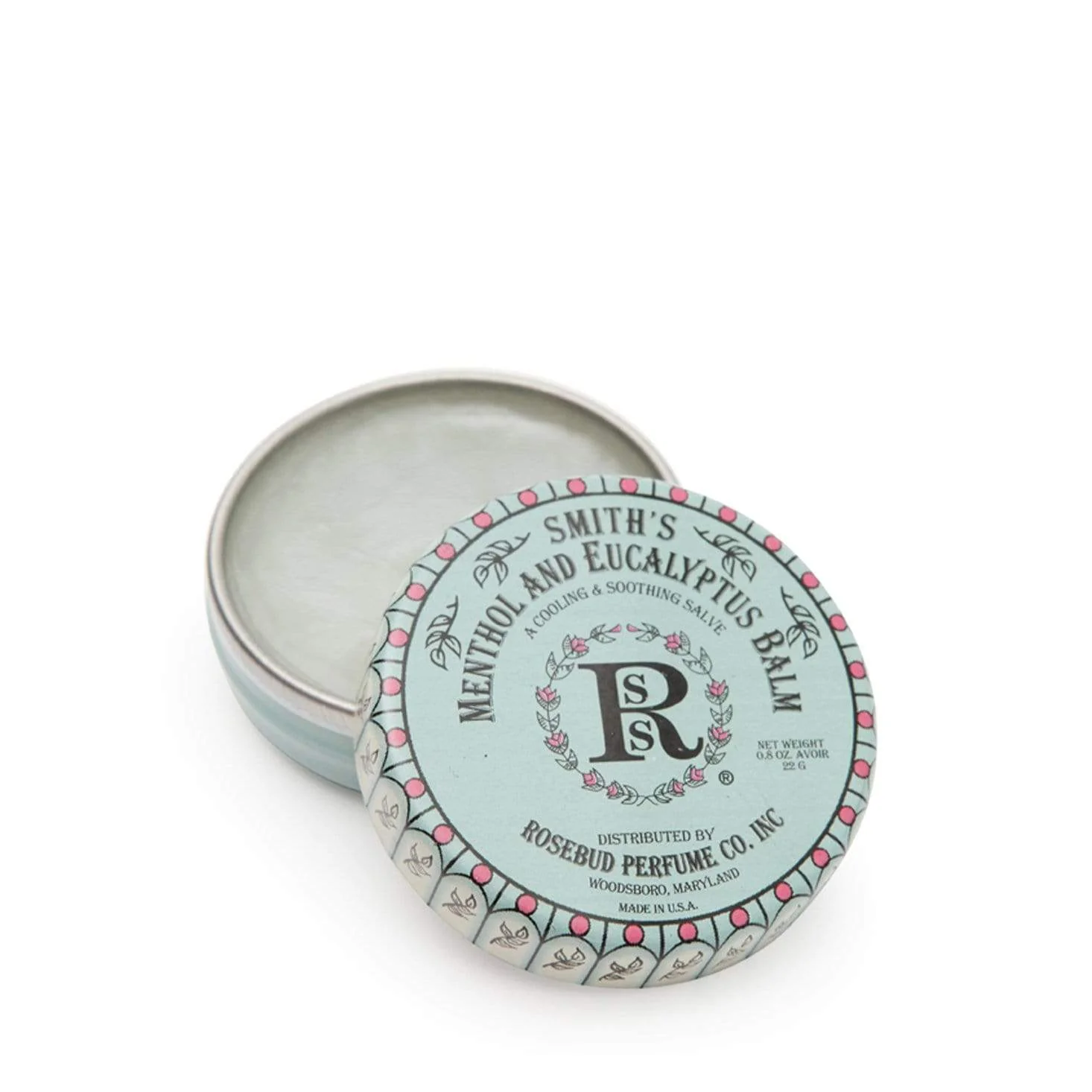 Smith's Rosebud Menthol Eucalyptus Lip Balm - Tin - Image 3