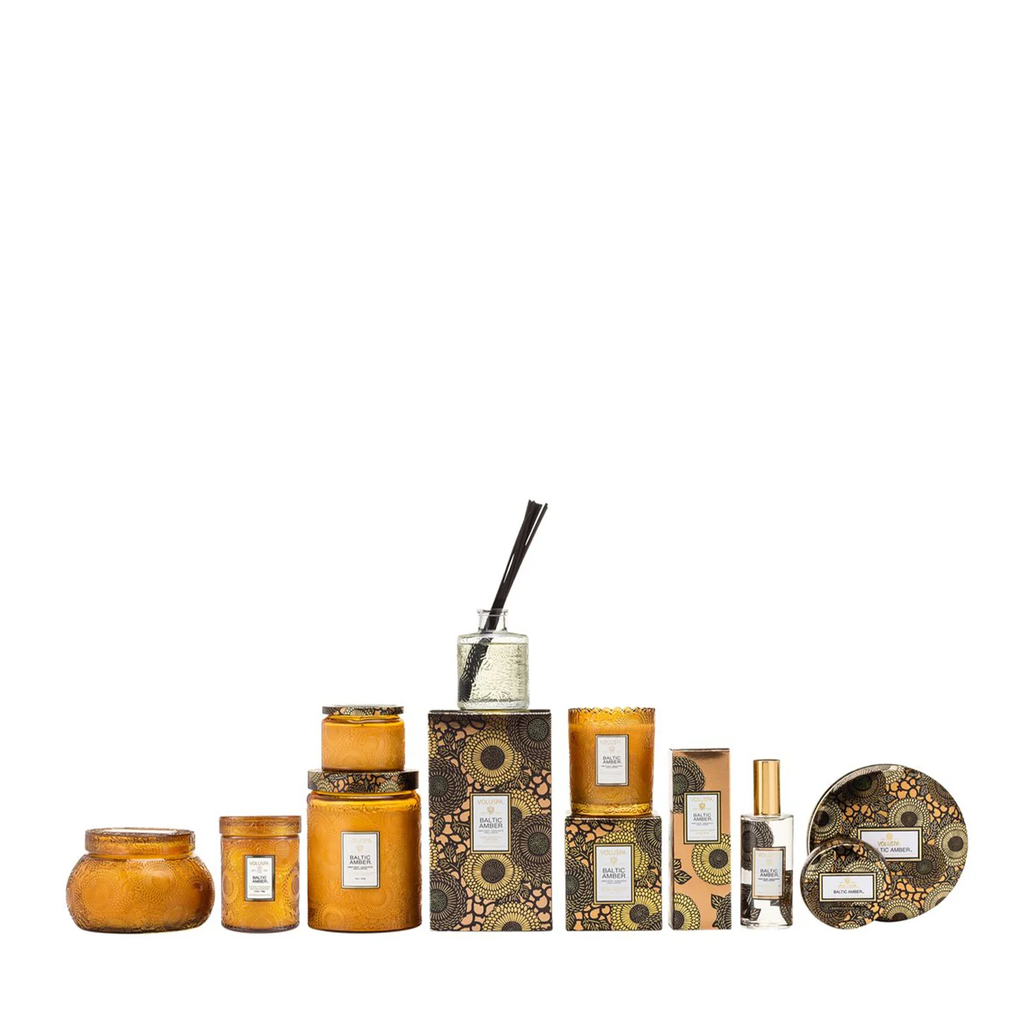VOLUSPA Baltic Amber 3 Wick Candle - Image 3