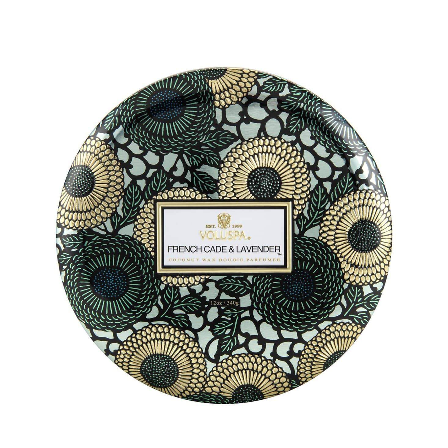 VOLUSPA French Cade & Lavender 3 Wick Candle - Image 4