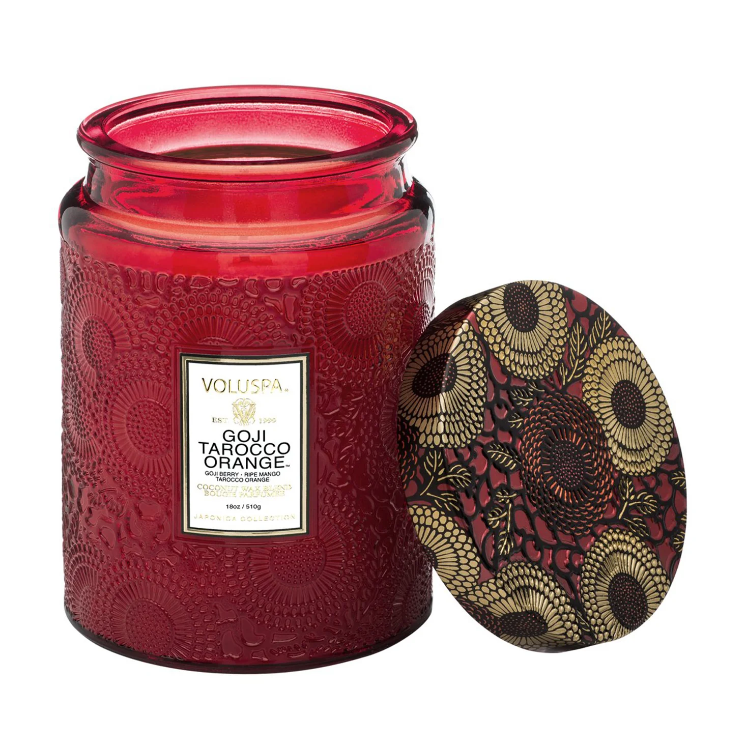 VOLUSPA Goji Tarocco Orange 100hr Candle - Image 3
